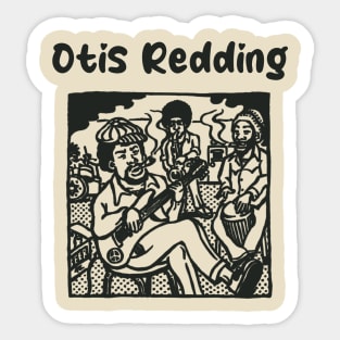 otis r ll raggae jam sessions Sticker